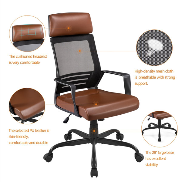 Inbox Zero Office Chair & Reviews Wayfair